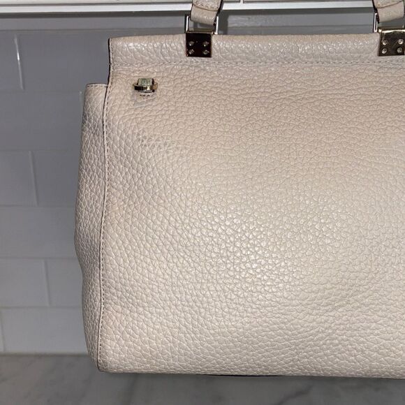 Kate Spade Bag Purse Handbag Leather Tallulah Everett Pebbled Crossbody Satchel - Picture 6 of 16